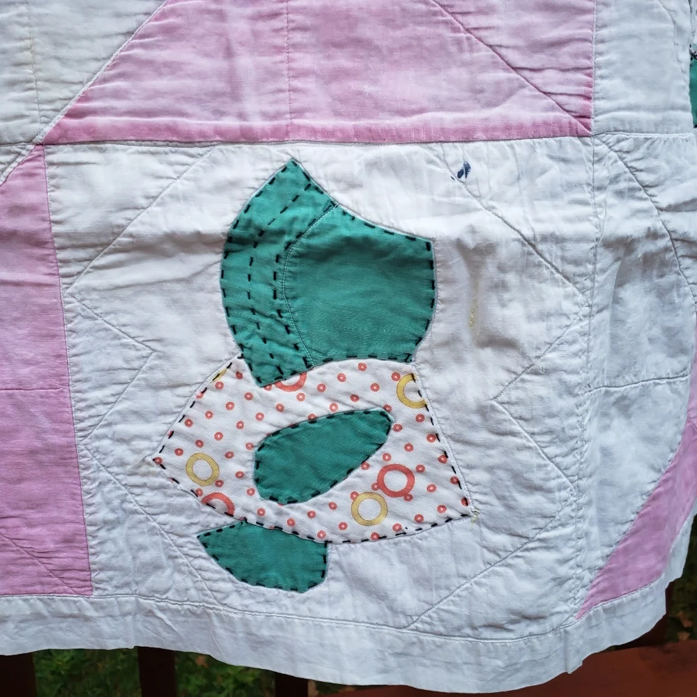 Handmade vintage unfinished